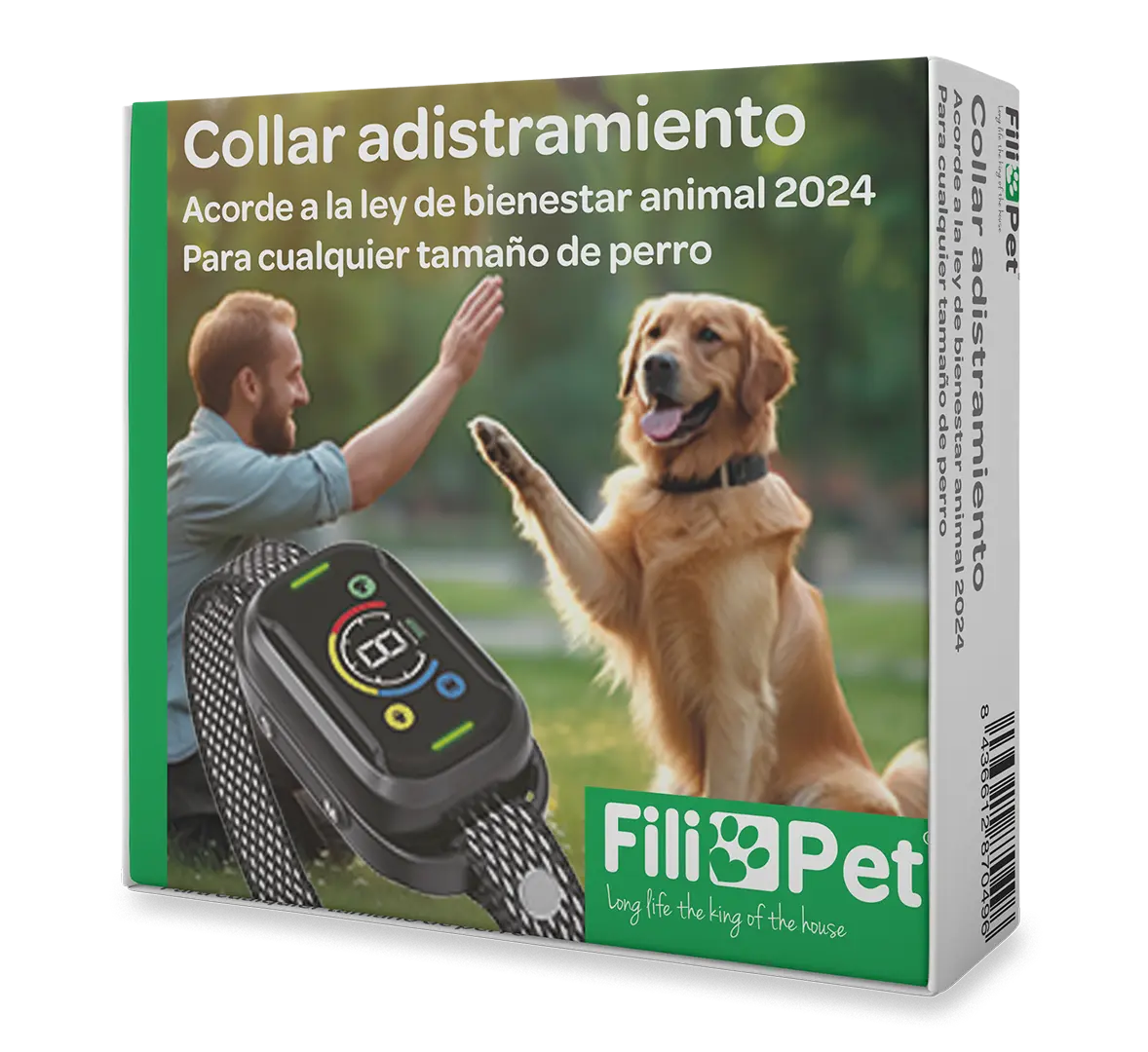 Collar Adiestramiento y Antiladridos para Perros