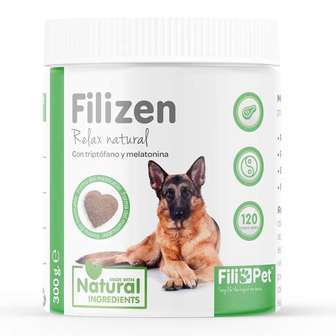 Filizen tranquilizante natural para perros