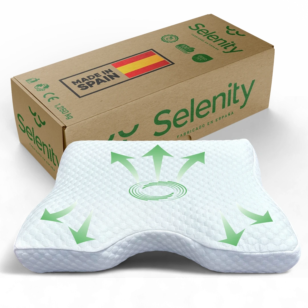 Almohada cervical ergonómica Selenity