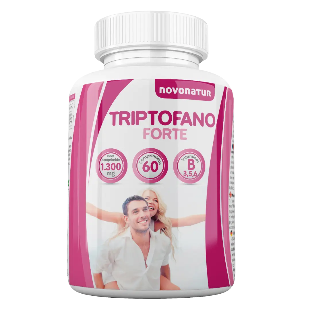 Triptófano + magnesio + espirulina + melatonina