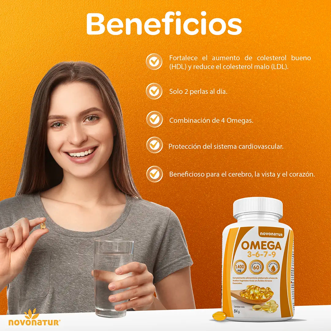 Omega 3 6 7 9 + Aceite de Lino