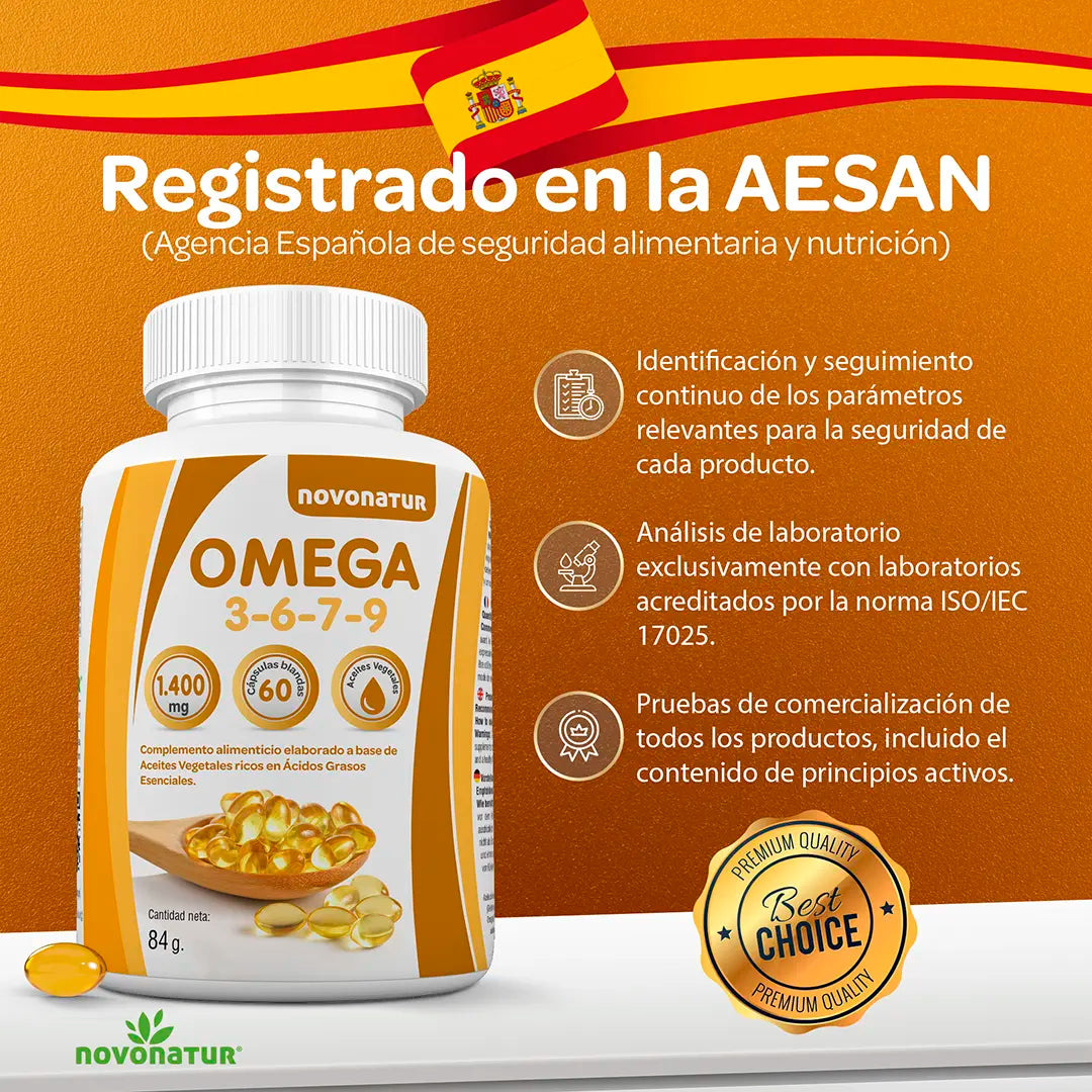 Omega 3 6 7 9 + Aceite de Lino