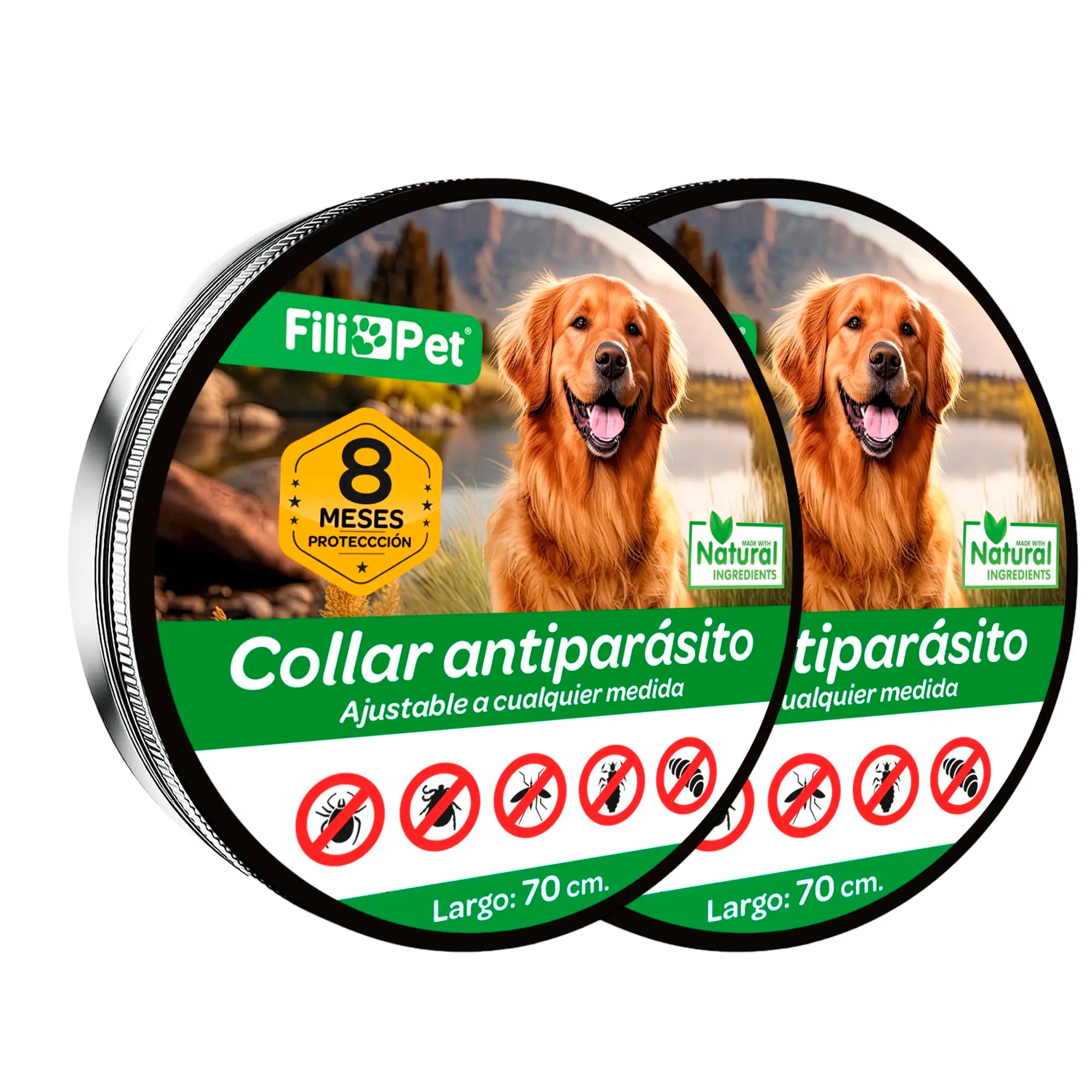 Collar Antiparásito Perro