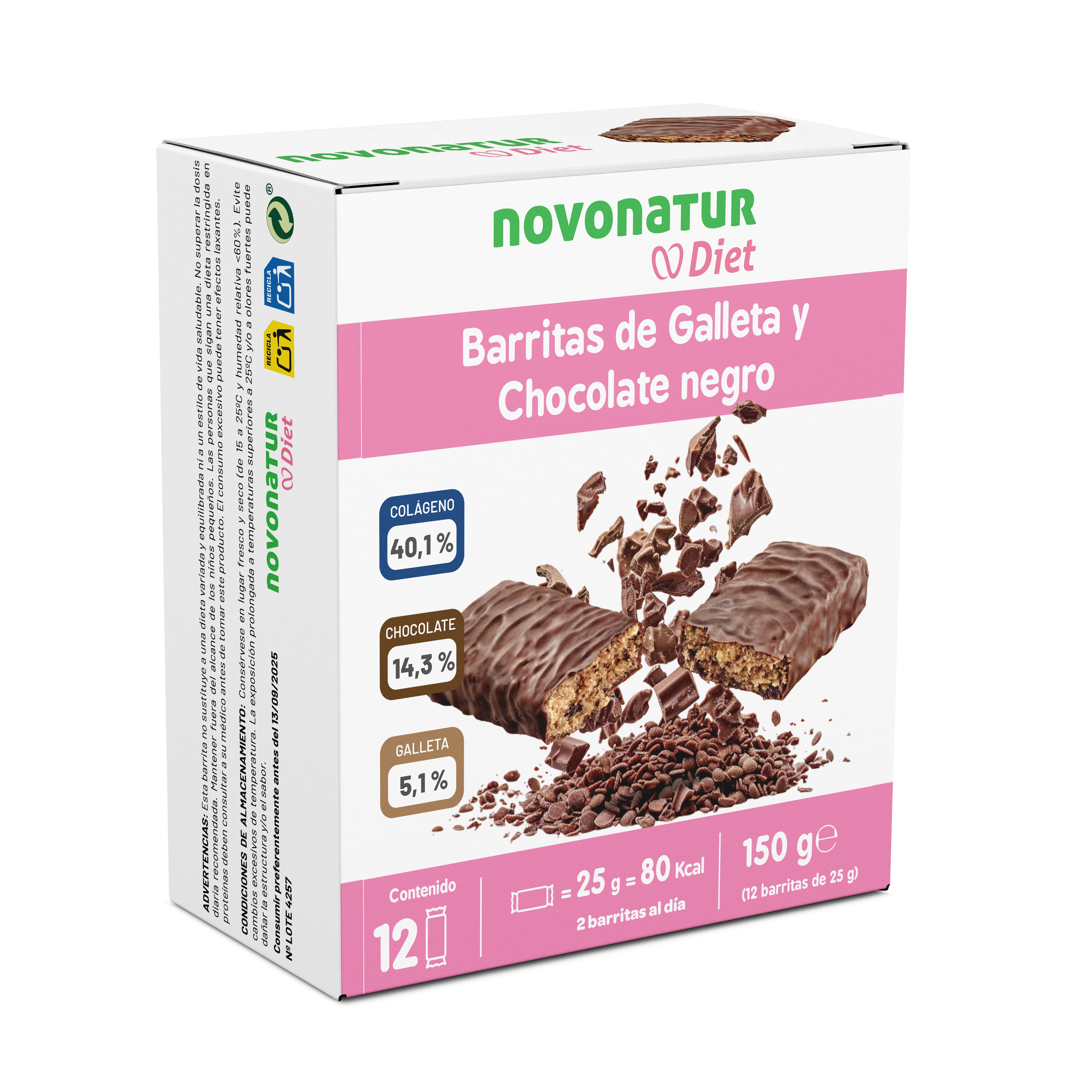 Barritas de Chocolate Saciantes