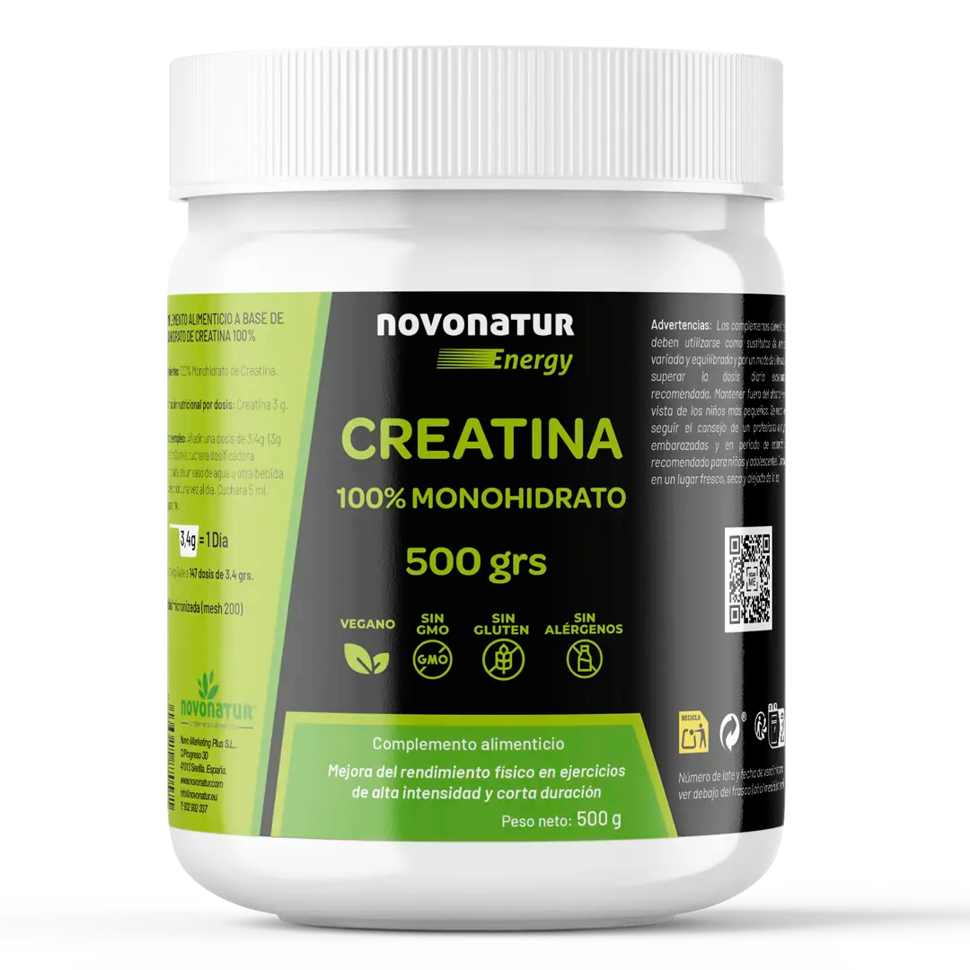 Creatina 100% Monohidrato 500grs.